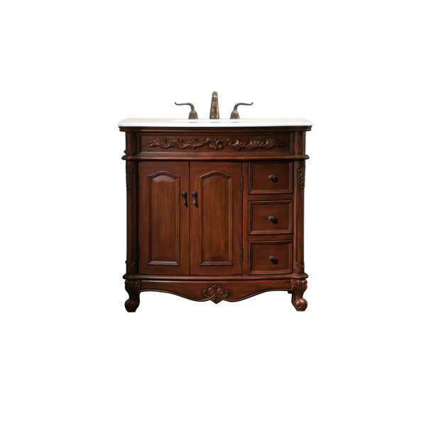 Astoria Grand Indiana 36" Single Bathroom Vanity Set & Reviews Wayfair
